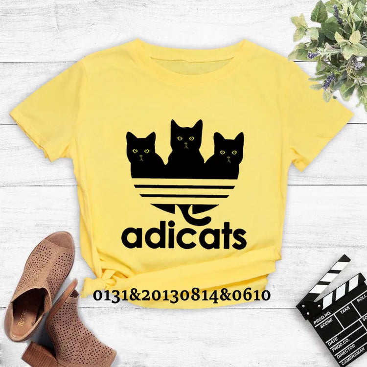 Cats T-shirt Funny Printed Tee-Keep Melbourne Marvellous Official Store