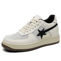 Platform Elevator Casual Sneaker Shoes Leather 6cm