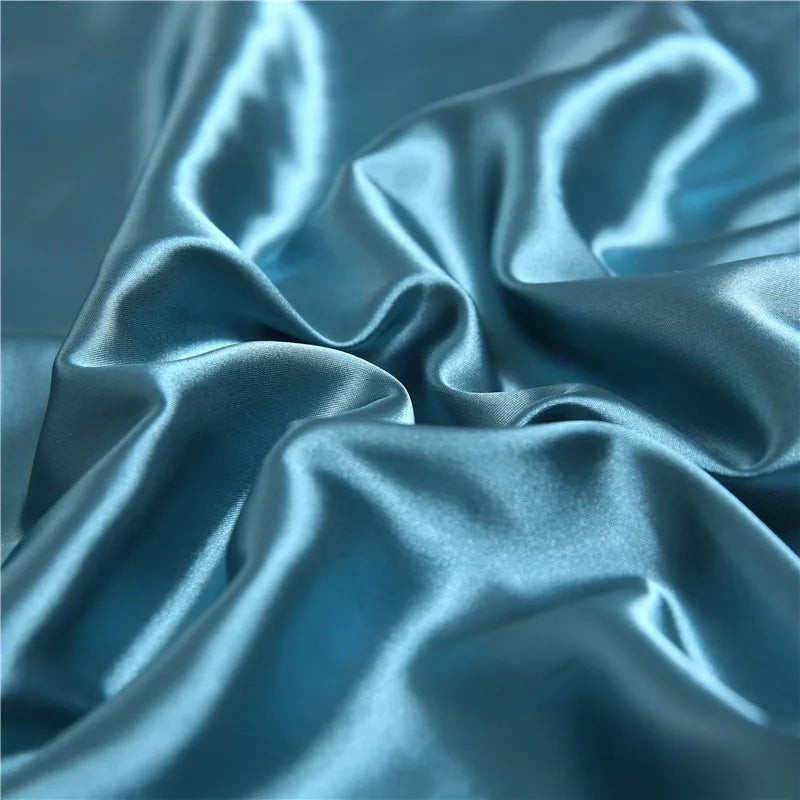 Silky Satin Pillowcase for Frizzy Hair Beauty Pillow Cover