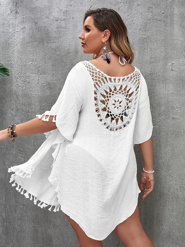 Resort Queen | Swimwear Bikini Cover Up Tunic Beach Dress