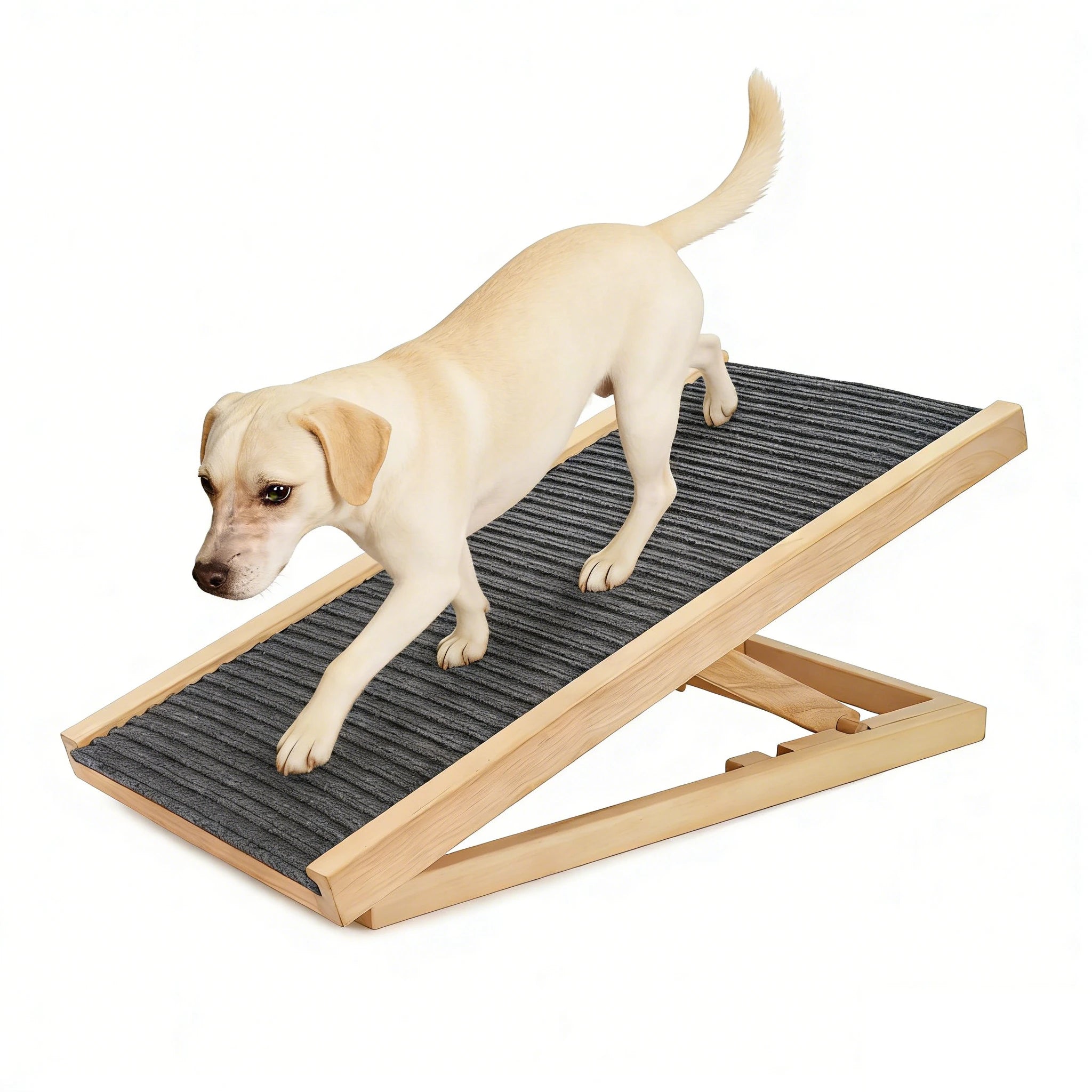 Pet Dog Ladder Adjustable Safety Steps Ramp Stairs