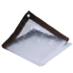 Clear Waterproof Tarp Rain Cover Transparent Multi Purpose Canopy