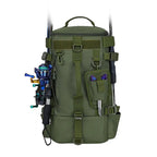 Fishing Backpack With Rod Holders & Tackle Carry Bag