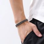 Retro Chunky Cuban Chain Vintage Thick Bracelet