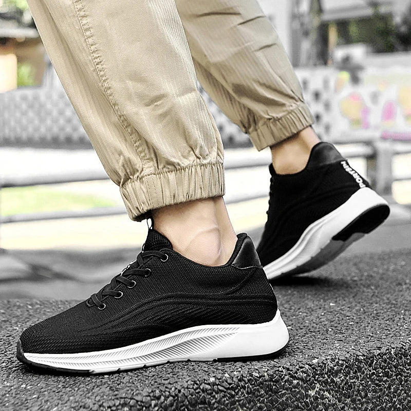 Men 6cm Invisible Height Increasing Sneakers Elevator