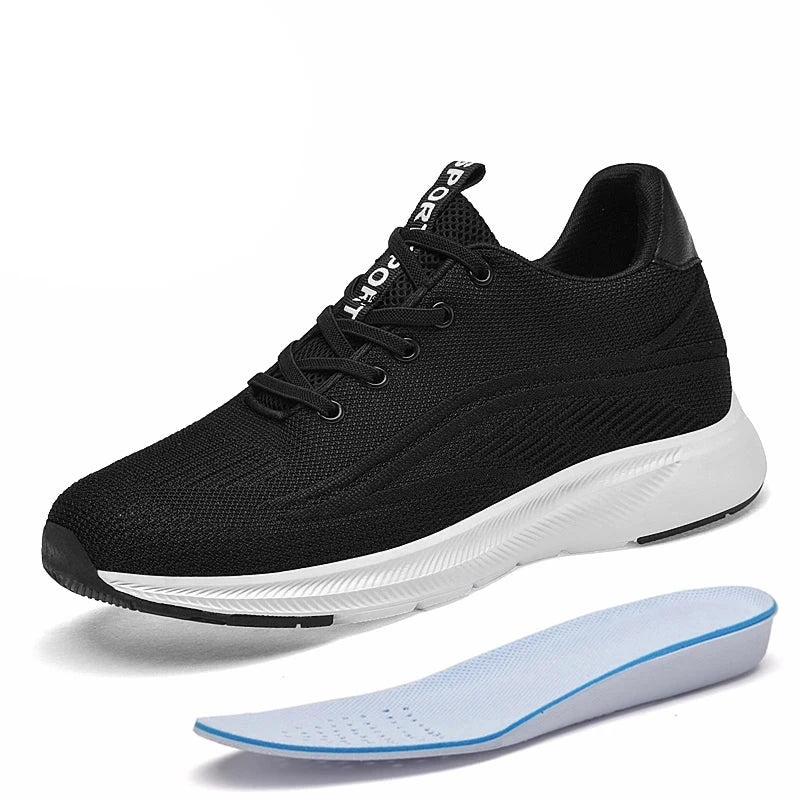 Men 6cm Invisible Height Increasing Sneakers Elevator