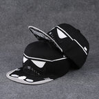 Hip Hop Embroidered Flat Brim Cap