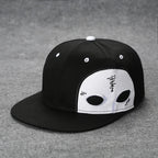 Hip Hop Embroidered Flat Brim Cap