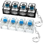 Click Craze Fidget Clicker Gadget Keyboard Clicking Keychain Stress Relief