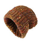 Trendy Mixed Color Knit Beanie