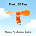 Phone Fan Type-C USB