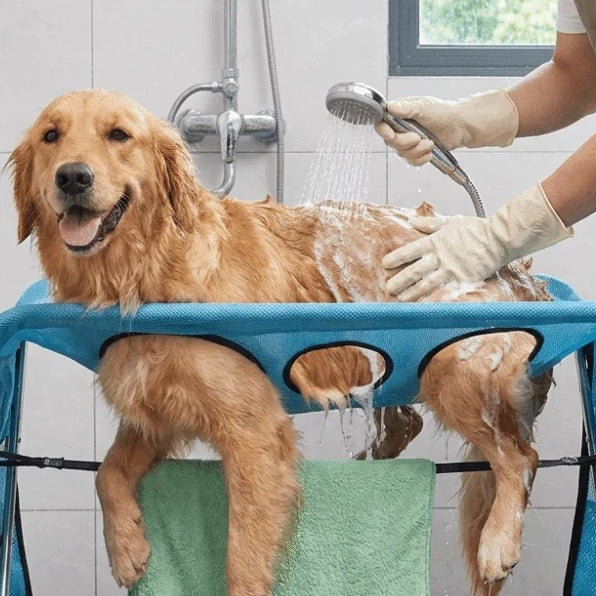 Dog Washing Stand Pet Wash Hammock Grooming Stand Foldable