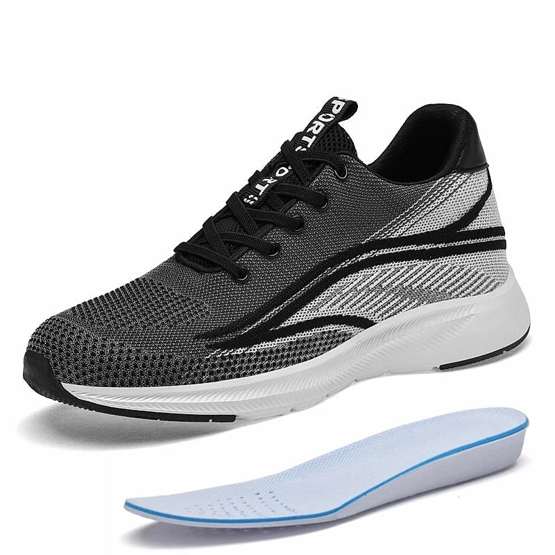 Men 6cm Invisible Height Increasing Sneakers Elevator