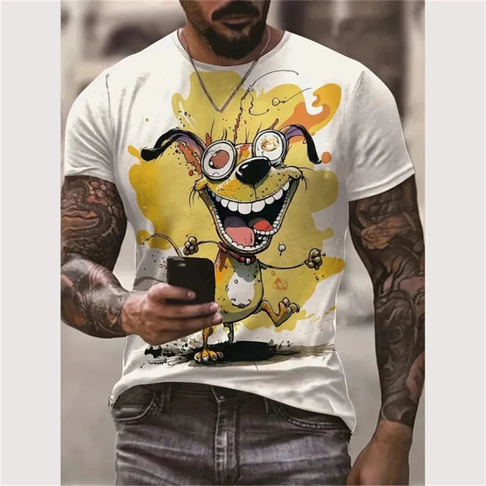 3D Printed Funny Graphic Urban Design T-shirt
