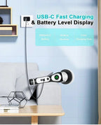 Scrub Brush Electric Bathroom Wireless Spin Cleaning Rechargeable