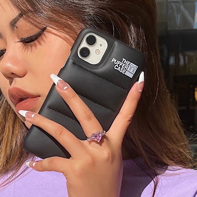 iPhone Puffer Smartphone Case - Shockproof Mobile Phone Cover Loved By Celebs