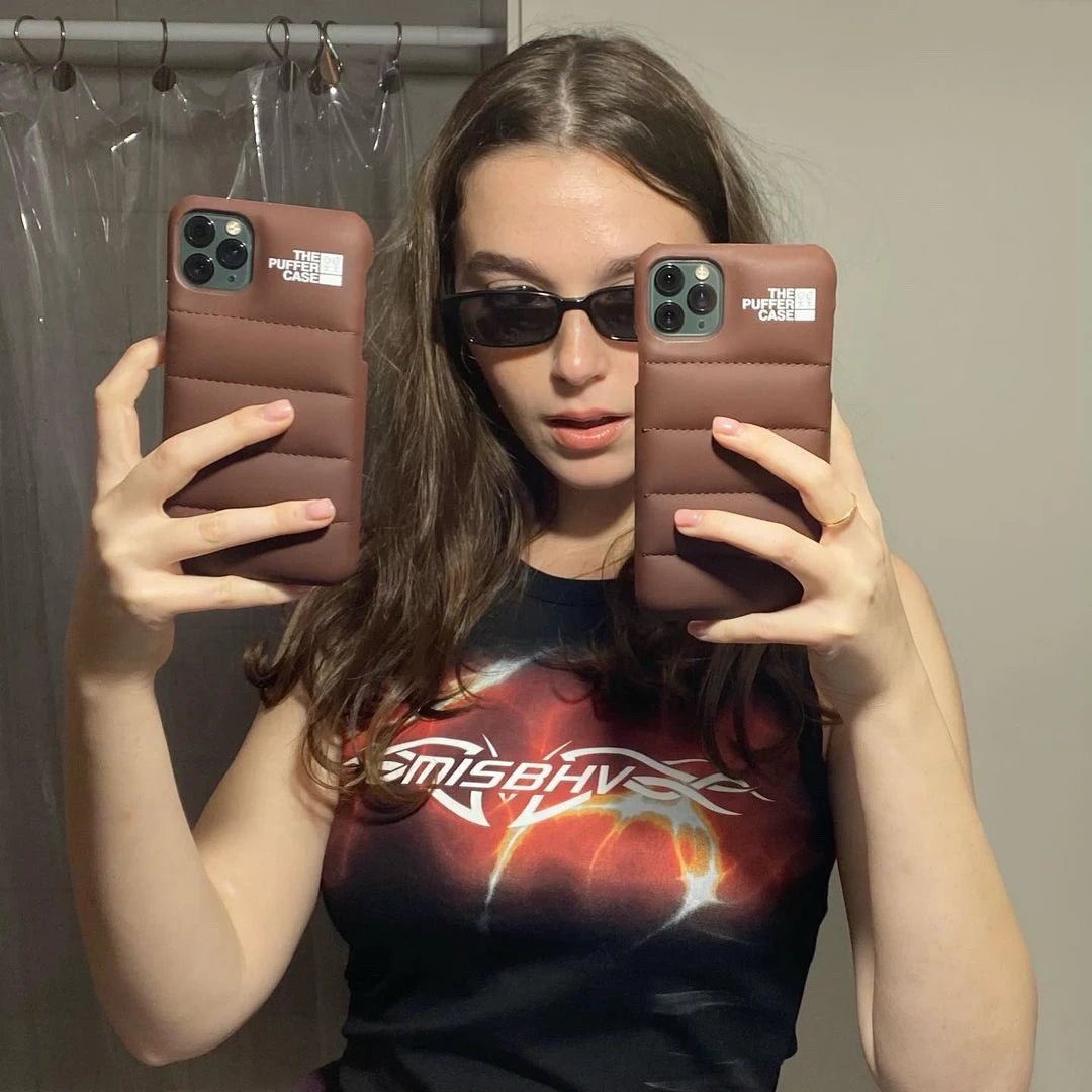 iPhone Puffer Smartphone Case - Shockproof Mobile Phone Cover Loved By Celebs