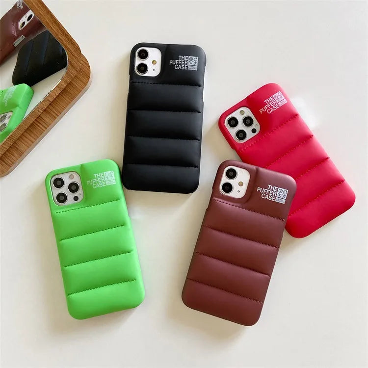 iPhone Puffer Smartphone Case - Shockproof Mobile Phone Cover Loved By Celebs