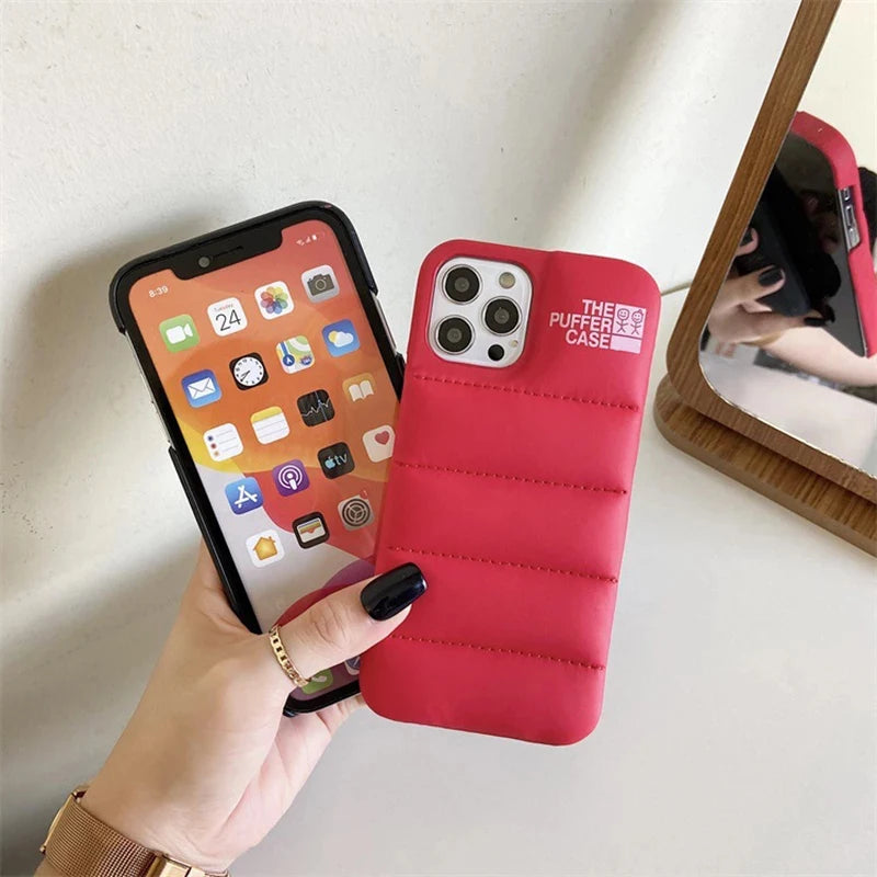 iPhone Puffer Smartphone Case - Shockproof Mobile Phone Cover Loved By Celebs