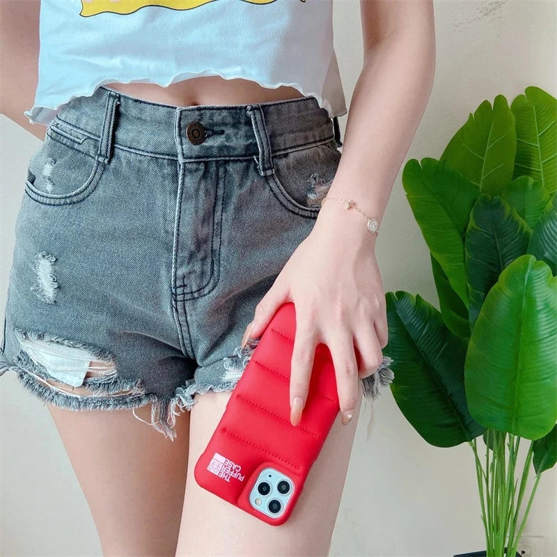 iPhone Puffer Smartphone Case - Shockproof Mobile Phone Cover Loved By Celebs