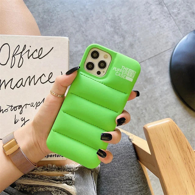 iPhone Puffer Smartphone Case - Shockproof Mobile Phone Cover Loved By Celebs