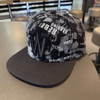 Hip Hop Embroidered Flat Brim Cap