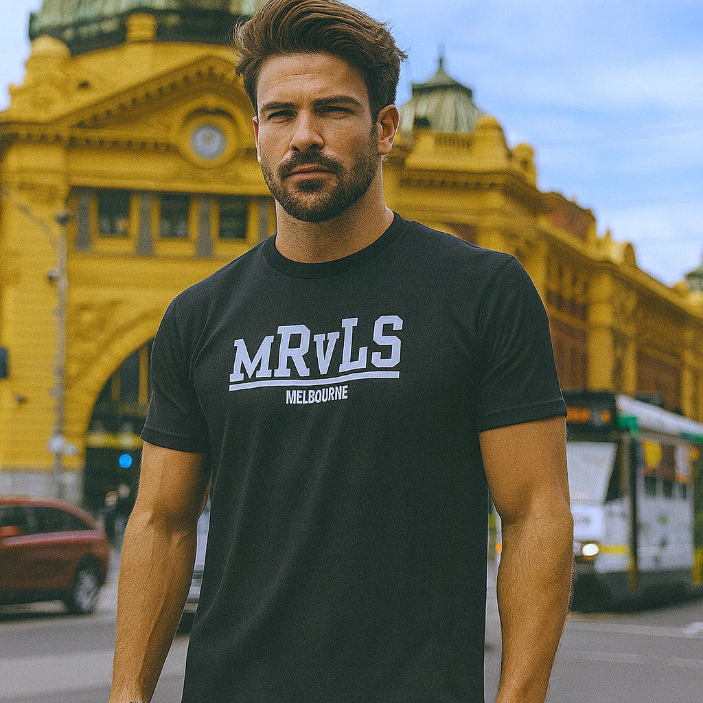 mRvLS Melbourne Vintage Marvellous Academy T-shirt