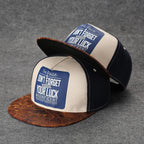 Hip Hop Embroidered Flat Brim Cap