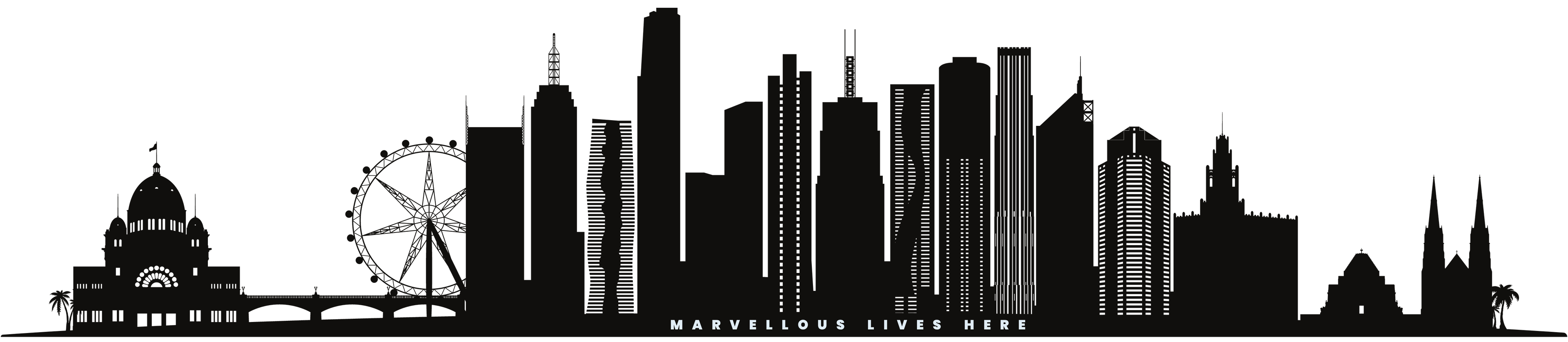 Melbourne Australia City Skyline Keep Melbourne Marvellous Shop Webstore