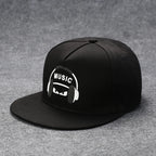 Hip Hop Embroidered Flat Brim Cap