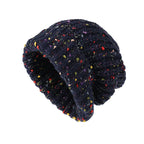 Trendy Mixed Color Knit Beanie