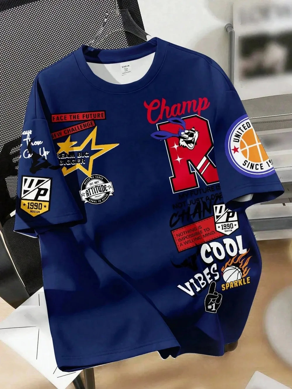 Dream Big Champion Creative Sports Streetwear T-shirt