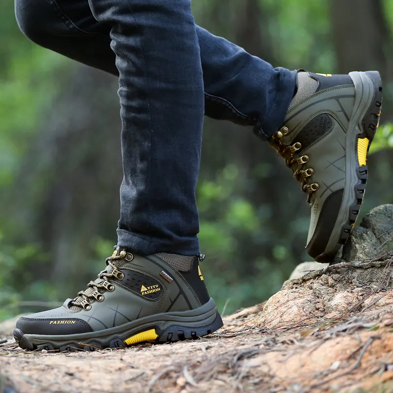 Waterproof Hiking Boots Outdoor Trekking Mountain Walking Shoes