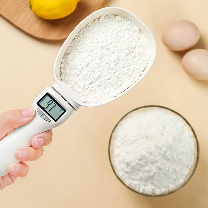 Pet Food Scoop Digital Scales Measuring Spoon