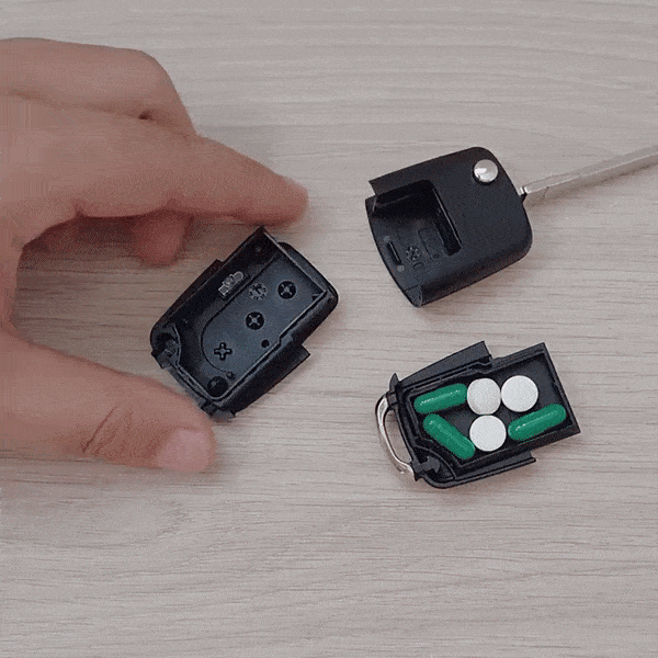 Secret Car Key Fob Hide Hidden Compartment