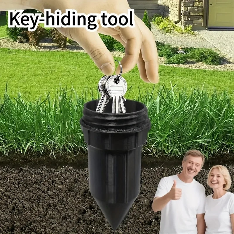 Secret Garden Key Hider Bury Keys Realistic Water Sprinkler Hiding Safe