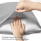 Silky Satin Pillowcase for Frizzy Hair Beauty Pillow Cover