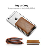 Carbon Fiber Wallet RFID Blocking Card Holder Anti-Theft Money Clip