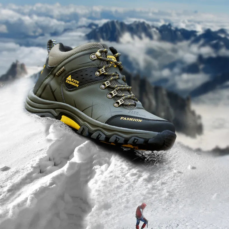 Waterproof Hiking Boots Outdoor Trekking Mountain Walking Shoes