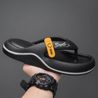 Cushioned Thick Soft Beach Flip Flops Summer Thongs