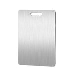 Titanium Cutting Board Food-Safe Antibacterial Odourless Knife-Safe