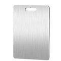Titanium Cutting Board Food-Safe Antibacterial Odourless Knife-Safe