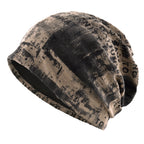 Vintage Beanie Grunge Distressed Streetwear Design