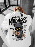 MADNESS Bougie Cartoon Streetwear T-shirt