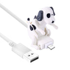 Humping Dog Funny Phone Charger USB Micro Type-C Fast Charging Samsung Android iPhone iOS