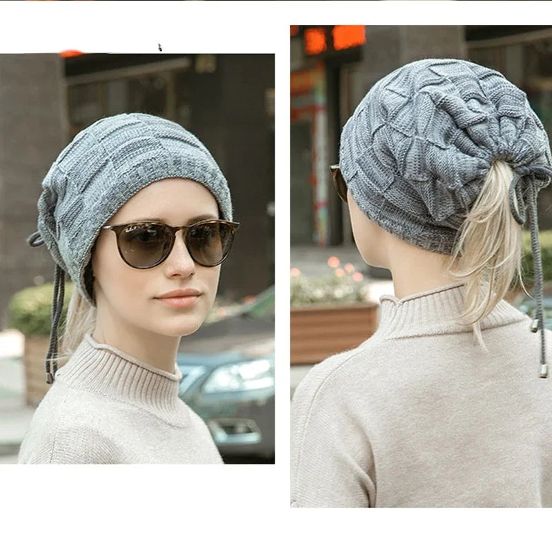 2-in-1 Beanie / Scarf Dual Wear