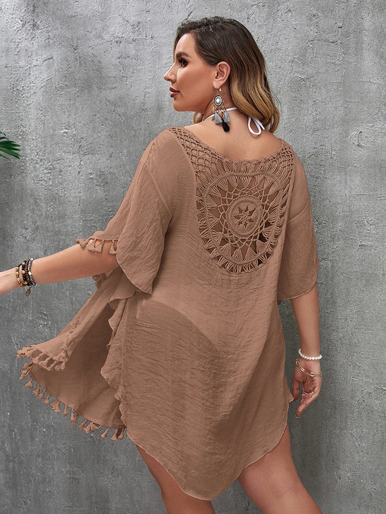 Resort Queen | Swimwear Bikini Cover Up Tunic Beach Dress