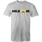 Melbourne City Skyline Men's T-Shirt Plus Sizes