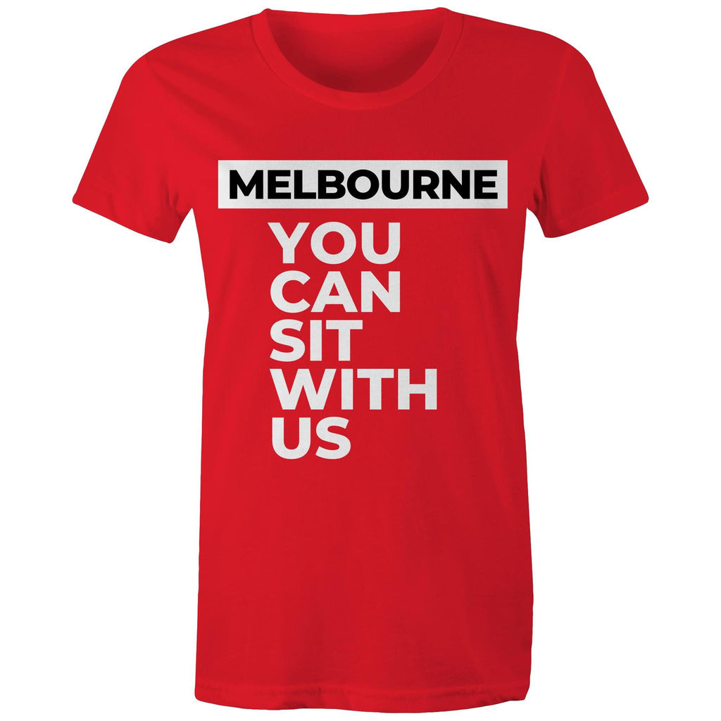 Funny Melbourne T-shirt "You can sit with us" - Women's Tee
