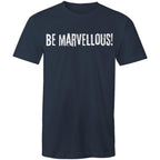 Be Marvellous! - Grunge Grafitti Lettering T-shirt Motivation Plus Sizes